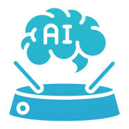 AI network concept illustration