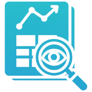 Chart and spreadsheet visualization symbol
